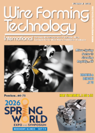Wire Forming Technology International Wire Forming Technology International