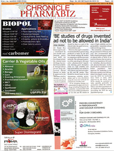 Chronicle Pharmabiz